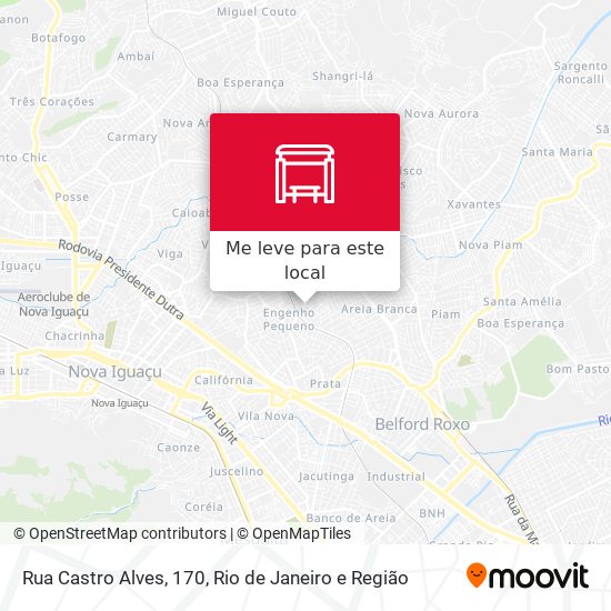 Rua Castro Alves, 170 mapa