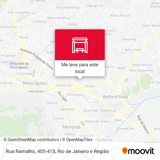 Rua Ramalho, 405-415 mapa