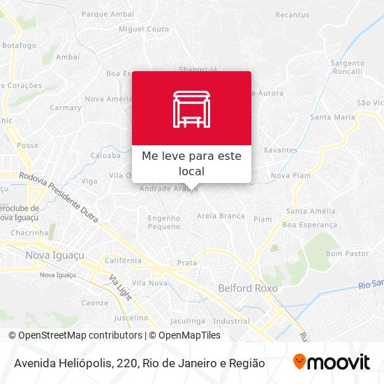 Avenida Heliópolis, 220 mapa