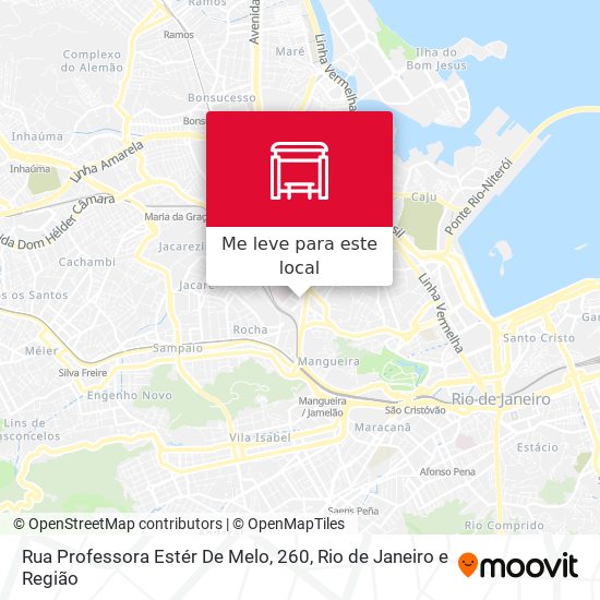Rua Professora Estér De Melo, 260 mapa
