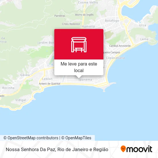 Nossa Senhora Da Paz mapa