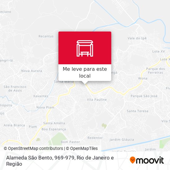 Alameda São Bento, 969-979 mapa