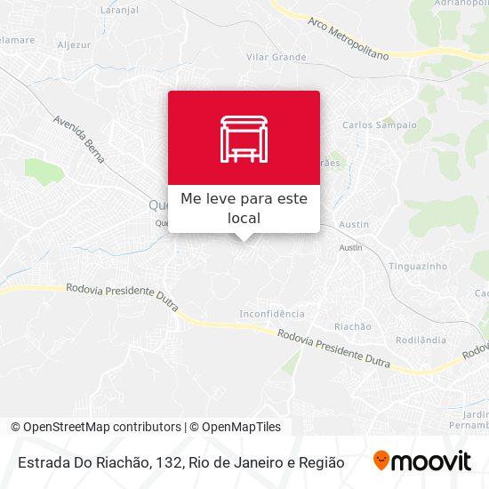Estrada Do Riachão, 132 mapa