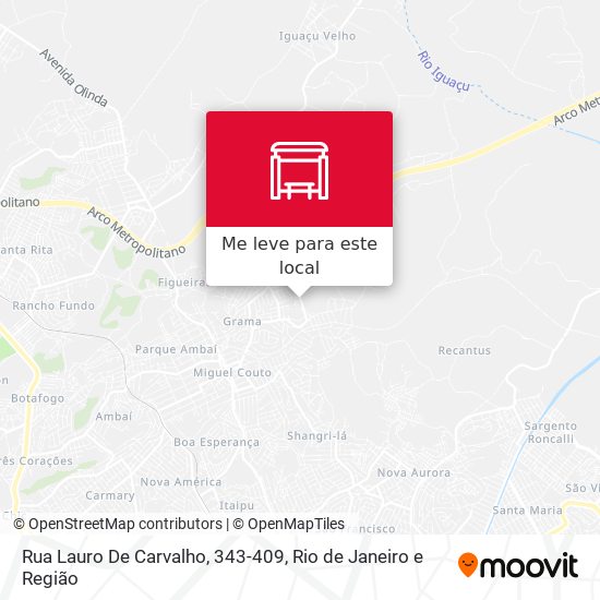 Rua Lauro De Carvalho, 343-409 mapa