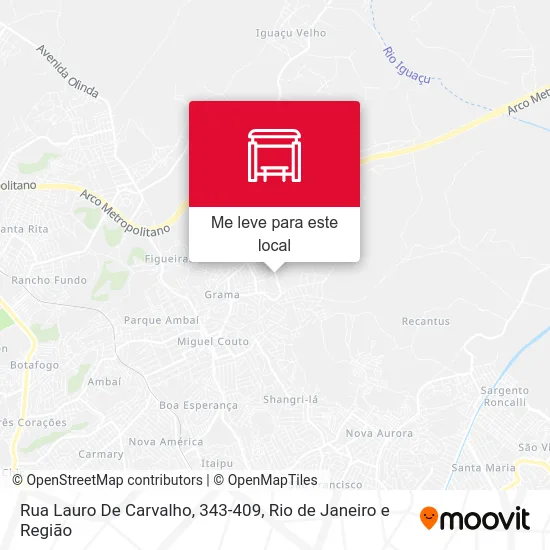 Rua Lauro De Carvalho, 343-409 mapa
