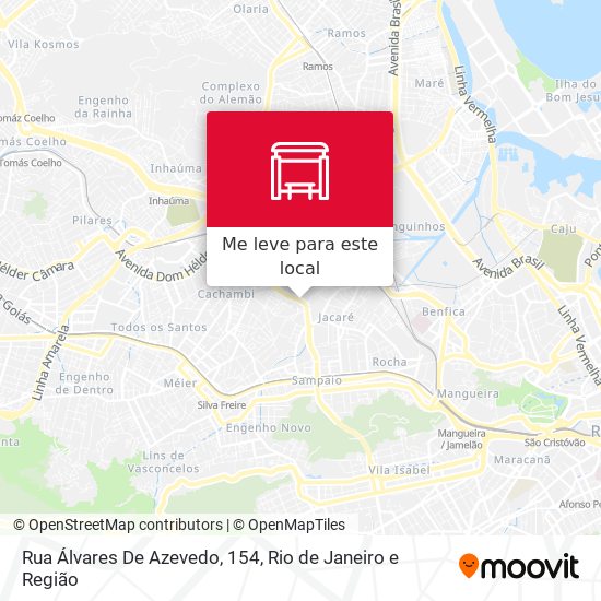 Rua Álvares De Azevedo, 154 mapa