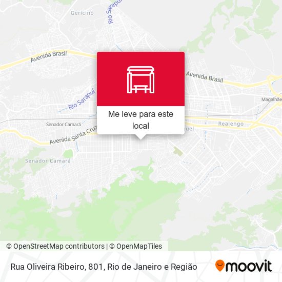 Rua Oliveira Ribeiro, 801 mapa