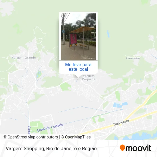 Vargem Shopping mapa