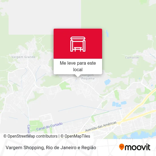 Vargem Shopping mapa