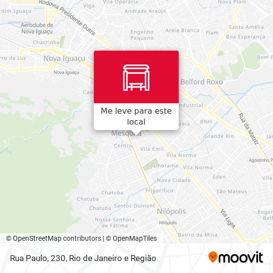 Rua Paulo, 230 mapa