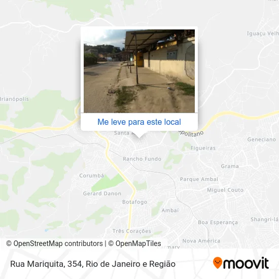 Rua Mariquita, 354 mapa