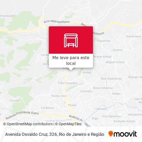 Avenida Osvaldo Cruz, 326 mapa