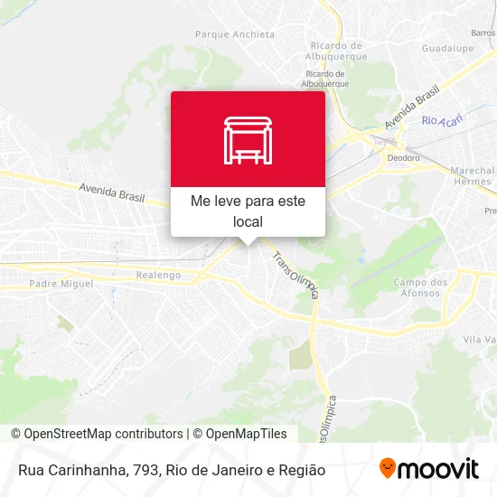 Rua Carinhanha, 793 mapa