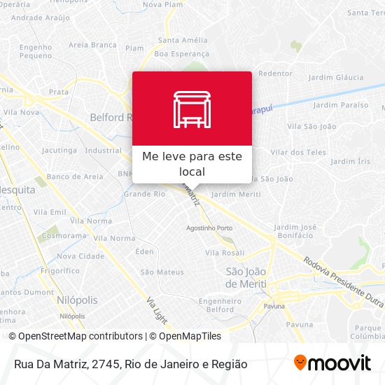 Rua Da Matriz, 2745 mapa