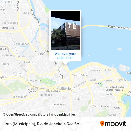 Into (Municipais) mapa