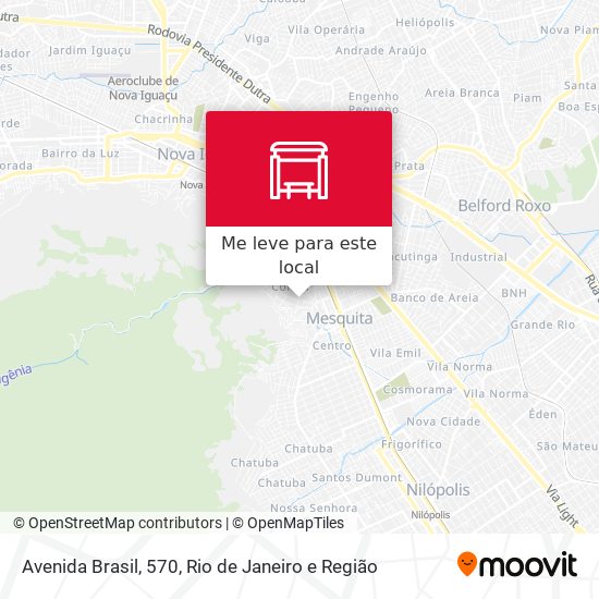 Avenida Brasil, 570 mapa