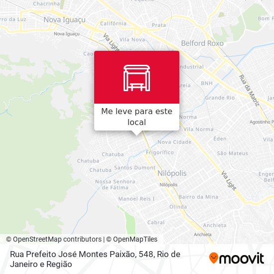 Rua Prefeito José Montes Paixão, 548 mapa