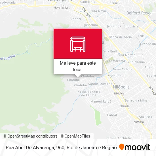 Rua Abel De Alvarenga, 960 mapa
