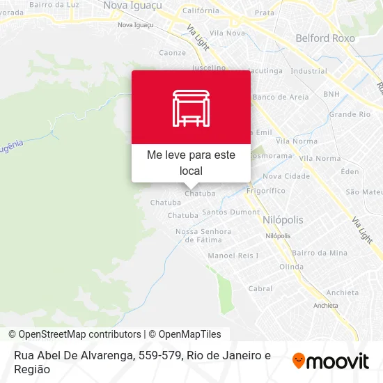 Rua Abel De Alvarenga, 559-579 mapa