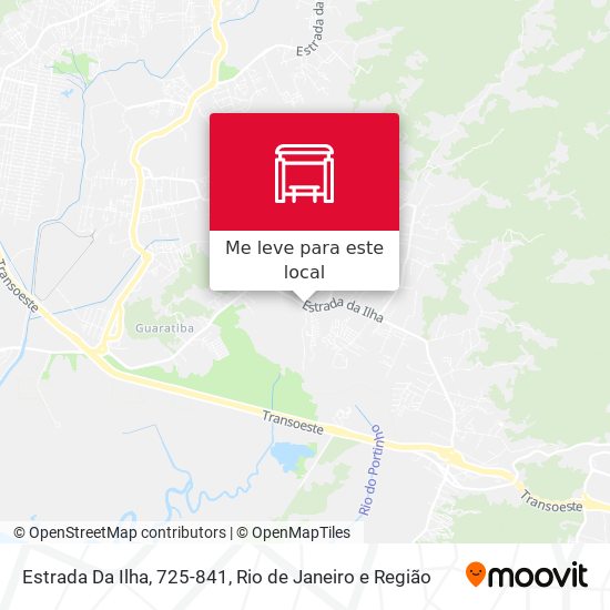 Estrada Da Ilha, 725-841 mapa