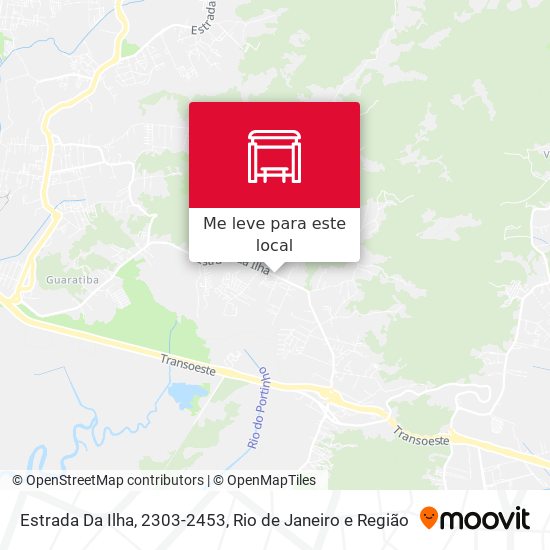 Estrada Da Ilha, 2303-2453 mapa