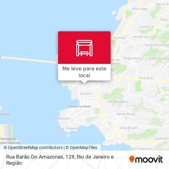 Rua Barão Do Amazonas, 128 mapa