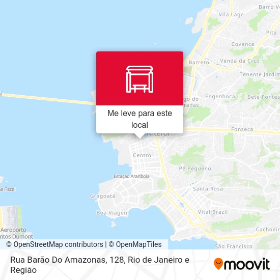 Rua Barão Do Amazonas, 128 mapa