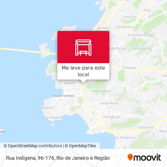 Rua Indigena, 96-176 mapa