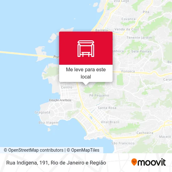 Rua Indigena, 191 mapa