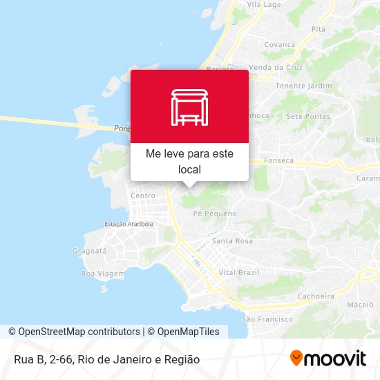Rua B, 2-66 mapa