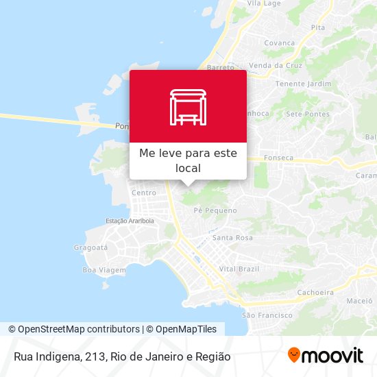 Rua Indigena, 213 mapa