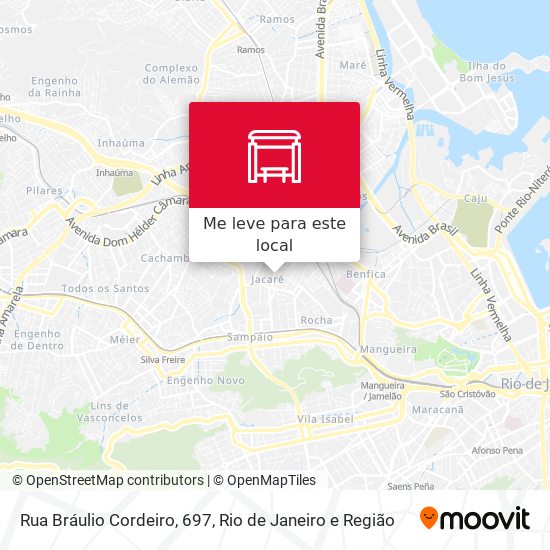 Rua Bráulio Cordeiro, 697 mapa