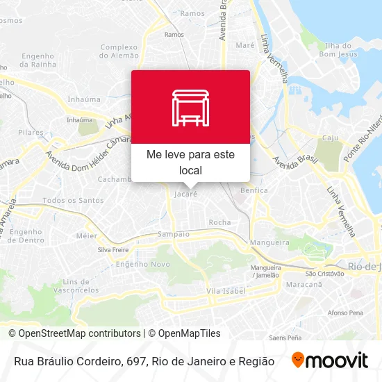 Rua Bráulio Cordeiro, 697 mapa