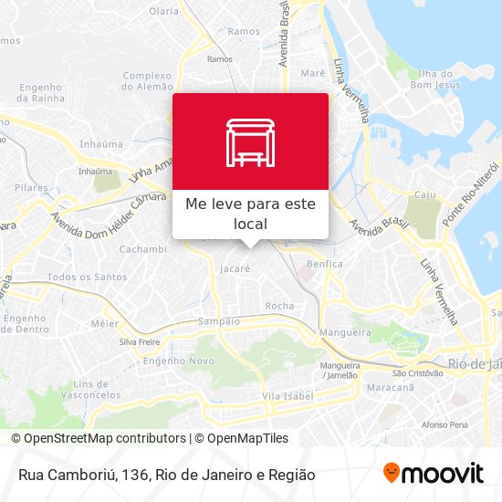 Rua Camboriú, 136 mapa