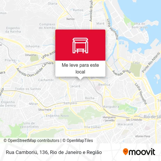 Rua Camboriú, 136 mapa