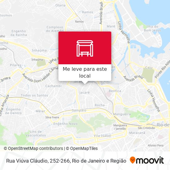 Rua Viúva Cláudio, 252-266 mapa