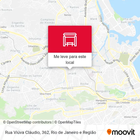 Rua Viúva Cláudio, 362 mapa