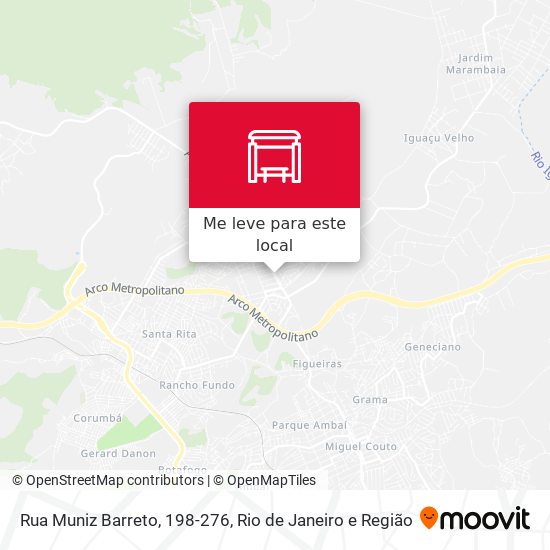 Rua Muniz Barreto, 198-276 mapa