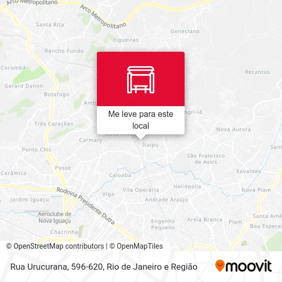 Rua Urucurana, 596-620 mapa