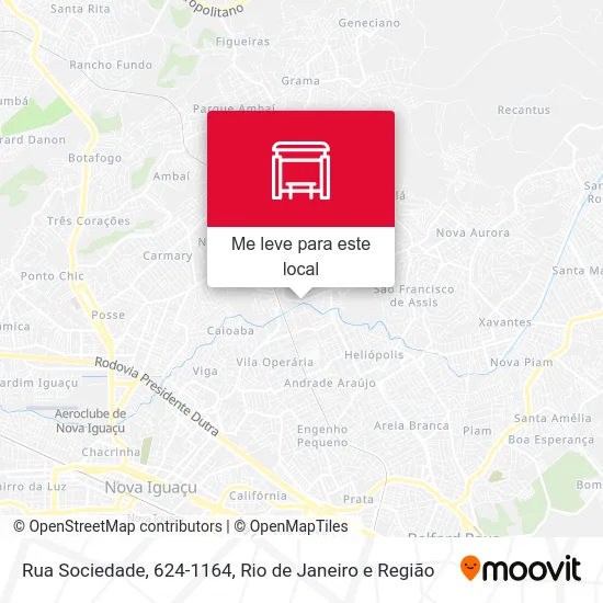 Rua Sociedade, 624-1164 mapa