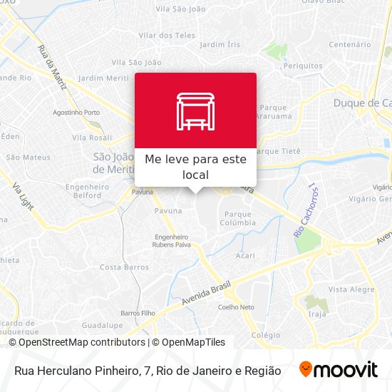 Rua Herculano Pinheiro, 7 mapa