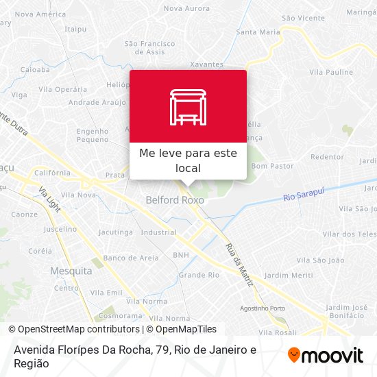 Avenida Florípes Da Rocha, 79 mapa