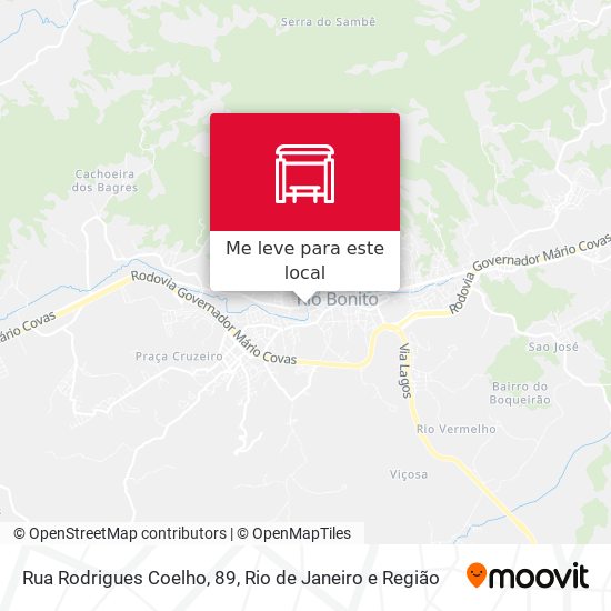 Rua Rodrigues Coelho, 89 mapa