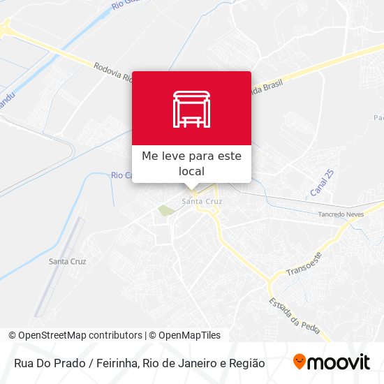 Rua Do Prado / Feirinha mapa