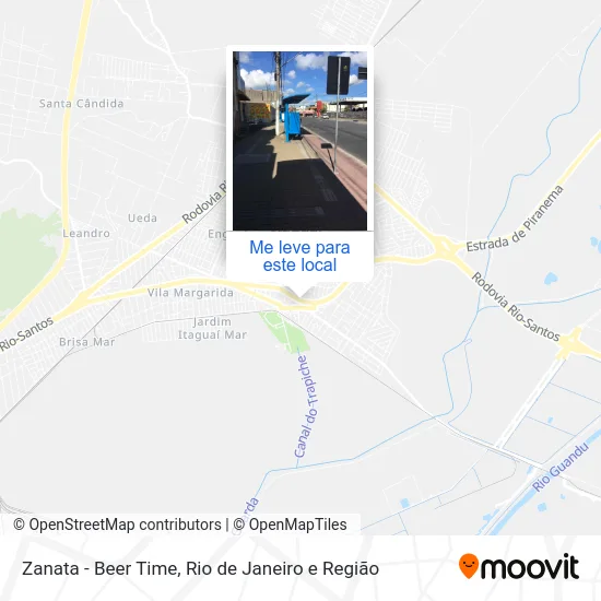 Zanata - Beer Time mapa