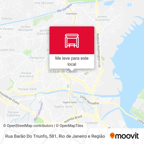 Rua Barão Do Triunfo, 581 mapa