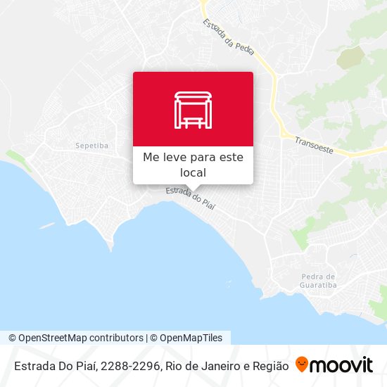 Estrada Do Piaí, 2288-2296 mapa