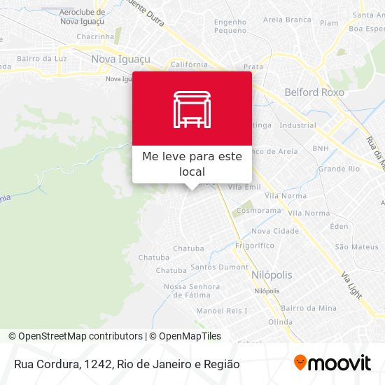 Rua Cordura, 1242 mapa
