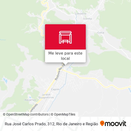 Rua José Carlos Prado, 312 mapa