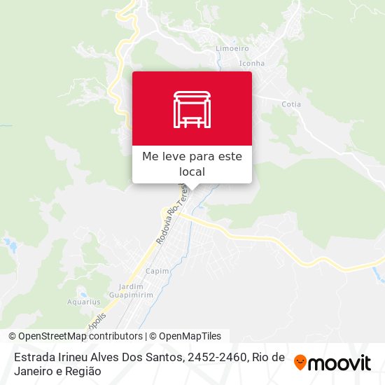 Estrada Irineu Alves Dos Santos, 2452-2460 mapa